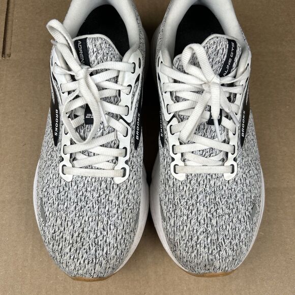Brooks Adrenaline GTS 23 Women’s 9 Medium Grey White Athletic Training Shoes - Picture 5 of 12